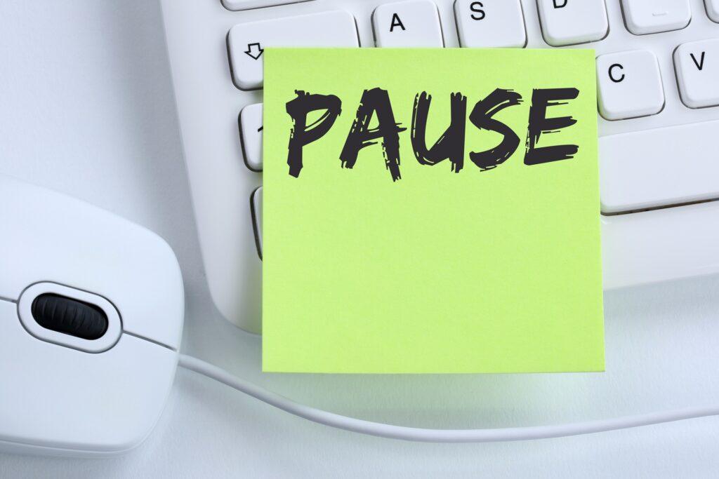 Erinnerung zur Pause im Büro | Flerbar Pods